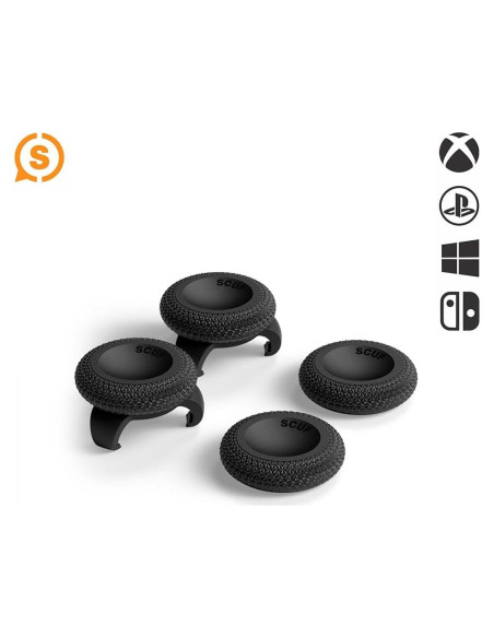 Agarres de Thumbstick Universales SCUF Catalyst - 4 Paquete Negro