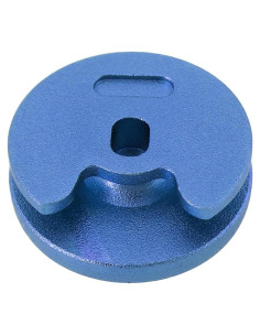 Tapa de Joystick Reemplazo YINETTECH Azul Metal para Nintendo 3DS