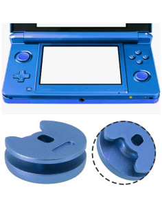 Tapa de Joystick Reemplazo YINETTECH Azul Metal para Nintendo 3DS 2