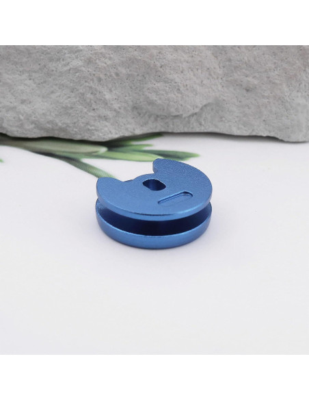 Tapa de Joystick Reemplazo YINETTECH Azul Metal para Nintendo 3DS Tapa de Joystick Reemplazo YINETTECH Azul Metal para Nintendo 3DS