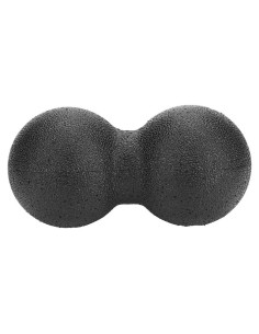 Bola de Masaje Doble Lacrosse Sunicon 16x8cm Negro