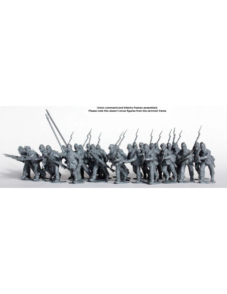 Miniaturas Infantería Unión Guerra Civil Americana 28mm Perry