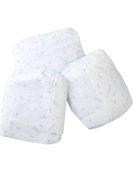 Paquete de 50 Pañales Desechables para Perros Hembras HONEY CARE Extra Pequeño