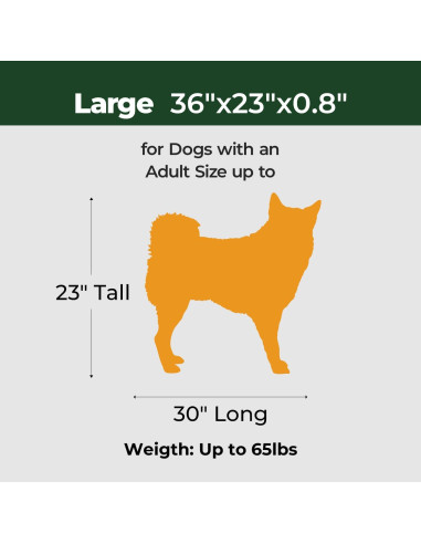 Alfombrilla para jaula de perro BALANCE 91x58 cm lavable