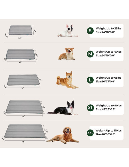 Alfombrilla para jaula de perro BALANCE 91x58 cm lavable