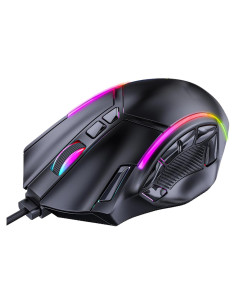 Ratón Gaming Ciciglow X15 Con Cable 12800DPI RGB 12 Botones