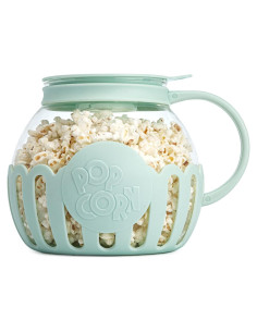 Popcorn Popper Ecolution 3 Cuartos Vidrio Sin BPA Aqua