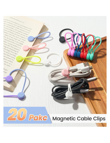 Correas Magnéticas de Silicona Joseche 22.86 cm 20 Piezas