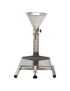 Embudo de Acero Inoxidable TECHTONGDA con Soporte 24,89 cm