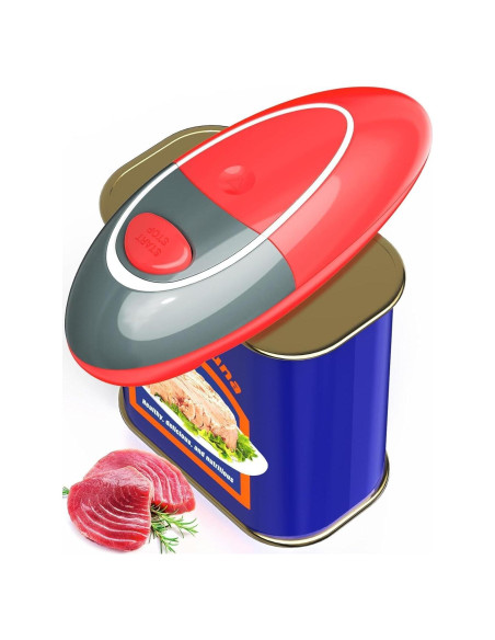 Abrebotellas Eléctrico Humutan KC09 Automático Rojo Gris