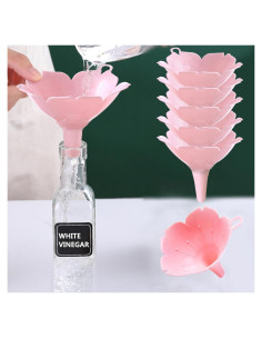 6 Embudos de Plástico KIGOTWIN para Cocina y Automóvil