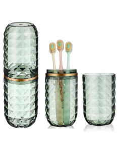 Estuche de Cepillo de Dientes DECHOUS Verde 21.84 cm