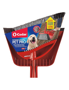 Escoba O-Cedar Pet Pro y recogedor de pie - Limpieza eficaz