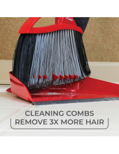 Escoba O-Cedar Pet Pro y recogedor de pie - Limpieza eficaz 2