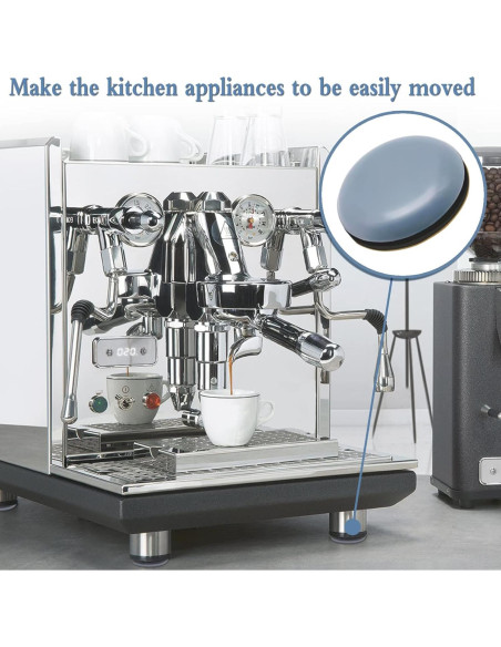 Deslizadores Autoadhesivos Teflón ELEMGULY 16 Piezas 2.5cm Deslizadores Autoadhesivos Teflón ELEMGULY 16 Piezas 2.5cm