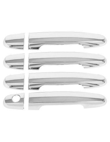 Cubiertas de Manijas de Puerta OCPTY Cromo 4 Piezas para Toyota