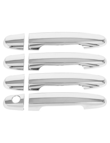 Cubiertas de Manijas de Puerta OCPTY Cromo 4 Piezas para Toyota