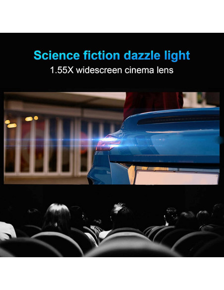 Lente Anamórfico Móvil Zyyini 1.55X para iPhone y iPad