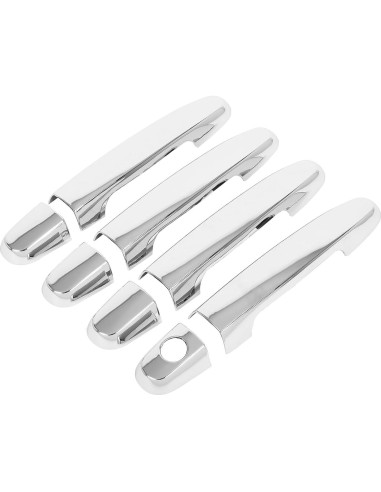 Cubiertas de Manijas de Puerta OCPTY Cromo 4 Piezas para Toyota