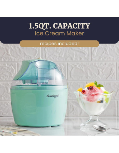 Máquina de Helados Eléctrica Elite Gourmet EIM-1400M 1.5L