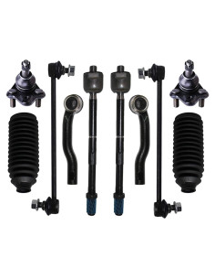 Kit de Suspensión 10 Piezas PartsW para Toyota Corolla 2003-2008