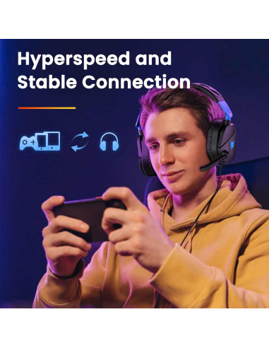 Auriculares Gaming Xuevcn G63 con Micrófono y Luz LED