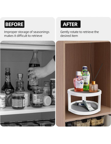 Organizador Rotativo Lazy Susan ANNEXLAB 25cm Antideslizante