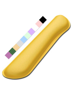 Reposamuñecas Ergonómico Dapesuom Amarillo Albaricoque 43x9cm