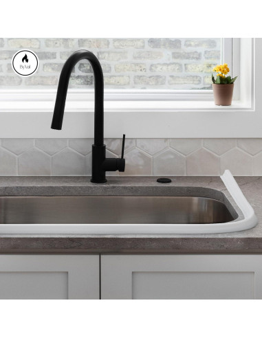 Umbral de Ducha Colapsable ByVal 99 cm - 5 cm Alto - Silicona