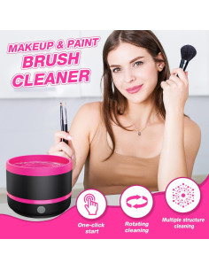 Limpiadora Eléctrica de Brochas SOGUE USB Portátil 10x7cm 2