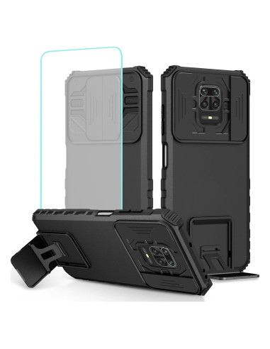 Funda para Xiaomi Redmi Note 9 Pro/S/Pro Max con Soporte y Protector