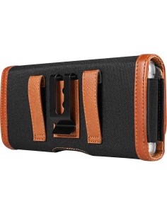 Funda de Nylon para Teléfono Celular Seqoiyia - Negro 2