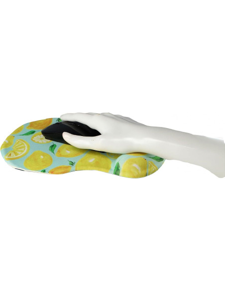 Alfombrilla de Ratón Ergonómica Kopida Diseño Limón 22.86x19.05cm