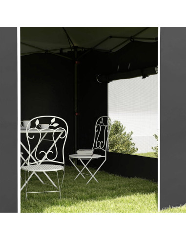 Carpa Plegable 3x3m Havemies con Paredes Laterales y Ventanas