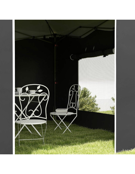 Carpa Plegable 3x3m Havemies con Paredes Laterales y Ventanas