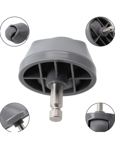 Rueda de Repuesto HEPBAK para Aspiradora Robot Narwal J3