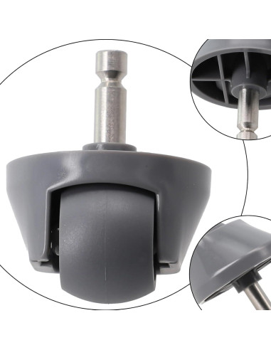 Rueda de Repuesto HEPBAK para Aspiradora Robot Narwal J3