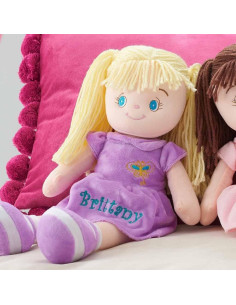 Muñeca de Abrazo Personalizada DIBSIES 38 cm Rubia 2