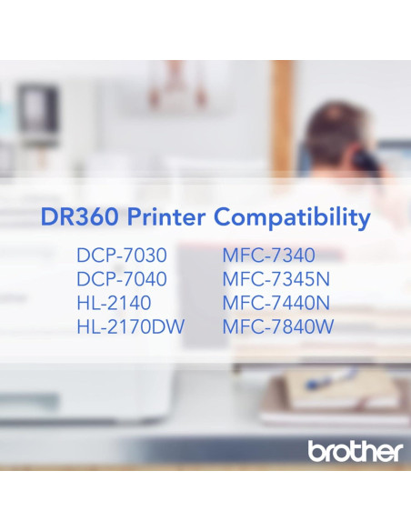 Unidad de Tambor Brother DR-360 para Impresoras Mono Láser