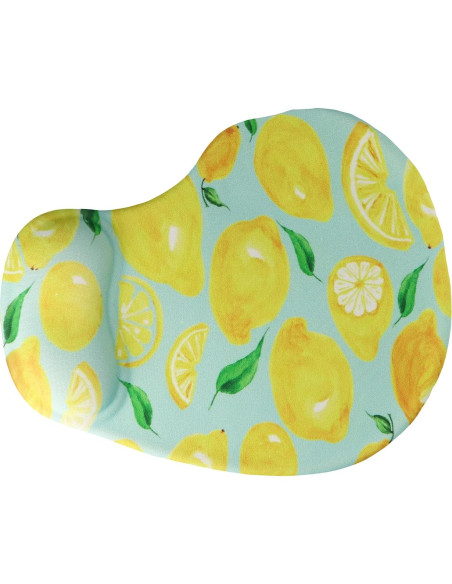 Alfombrilla de Ratón Ergonómica Kopida Diseño Limón 22.86x19.05cm