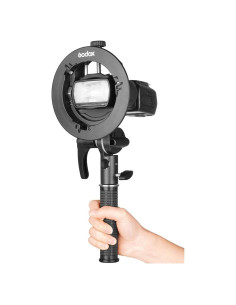 Soporte Godox S2 para Speedlite y Montura Bowens - 0.88 kg