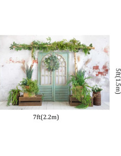 Fondo de Fotografía Kate 220x150cm Jardín Primavera 2