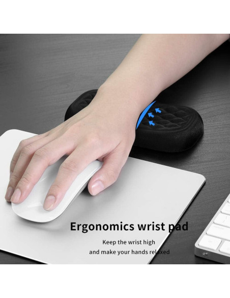 Almohadilla Ergonómica VAYDEER para Muñeca de Ratón 15cm