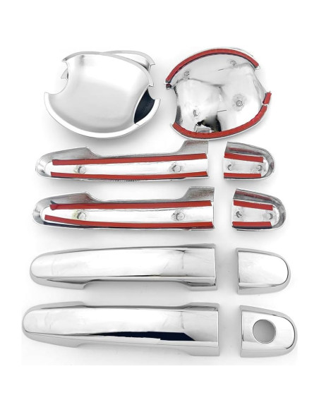 Cubierta de Manija de Puerta Cromo Dakitita para Toyota