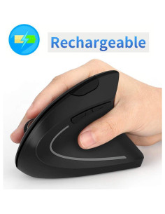 Ratón Vertical Ergonómico Inalámbrico ASOI 2.4G 6 Botones 2