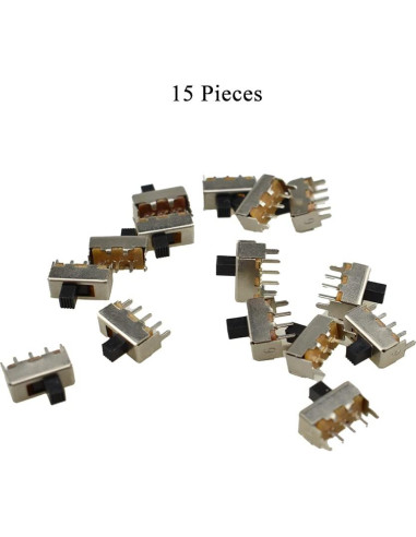Interruptor Deslizante HAHIYO 0.3A 50V CC Mini 15 Piezas