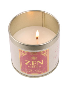 Juego de Velas Aromáticas de Soja Relaxus - 6 Piezas, Rosa y Oudh Negro 2