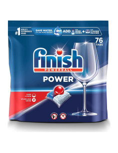 Finish Power - 76 Tabletas para Lavavajillas - Sin Enjuague