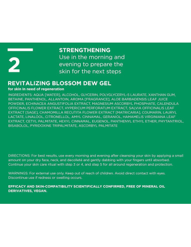 Gel Revitalizante de Rocío Floral ANNEMARIE BRLIND 150 ml