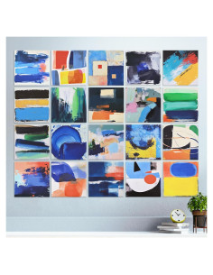 Paquete de 20 Paneles Acústicos AtawLege 101.6x81.3cm Absorbentes